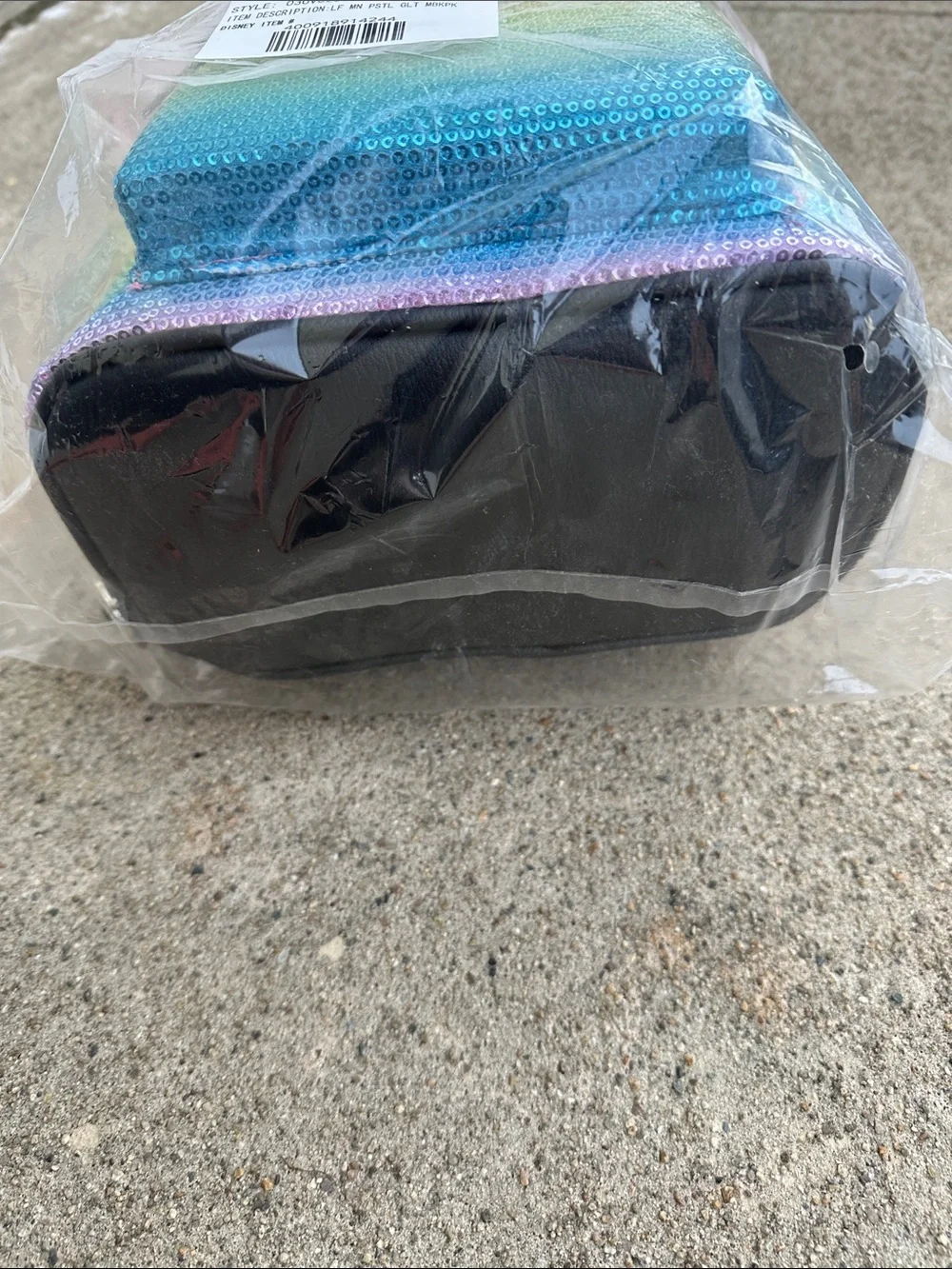 Disney Loungefly mini backpack ombre color brand new with tags